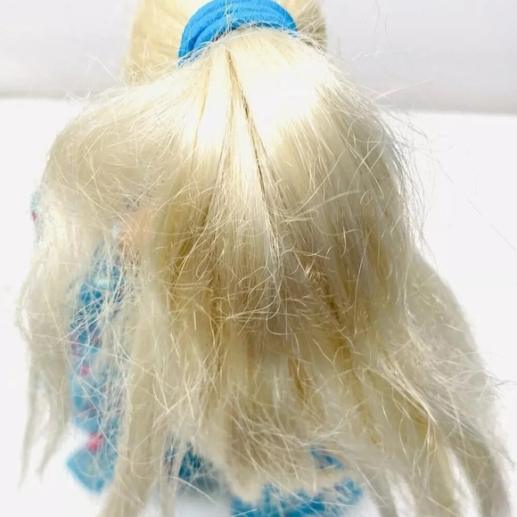 MATTEL BARBIE Doll Blonde Hair Blue Eyes Celebration Dress 12" Tall Free Ship - Picture 5 of 11
